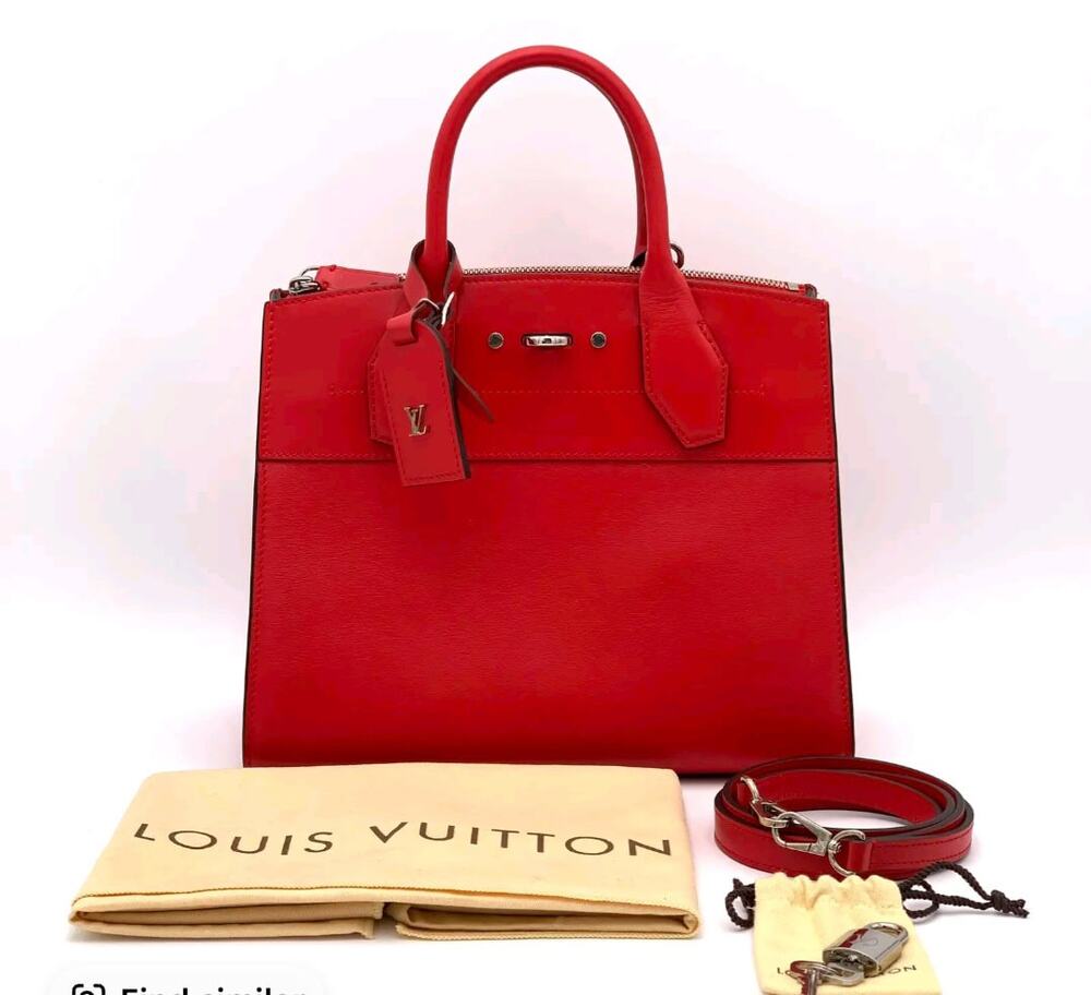 Louis Vuitton City Streamer PM Red